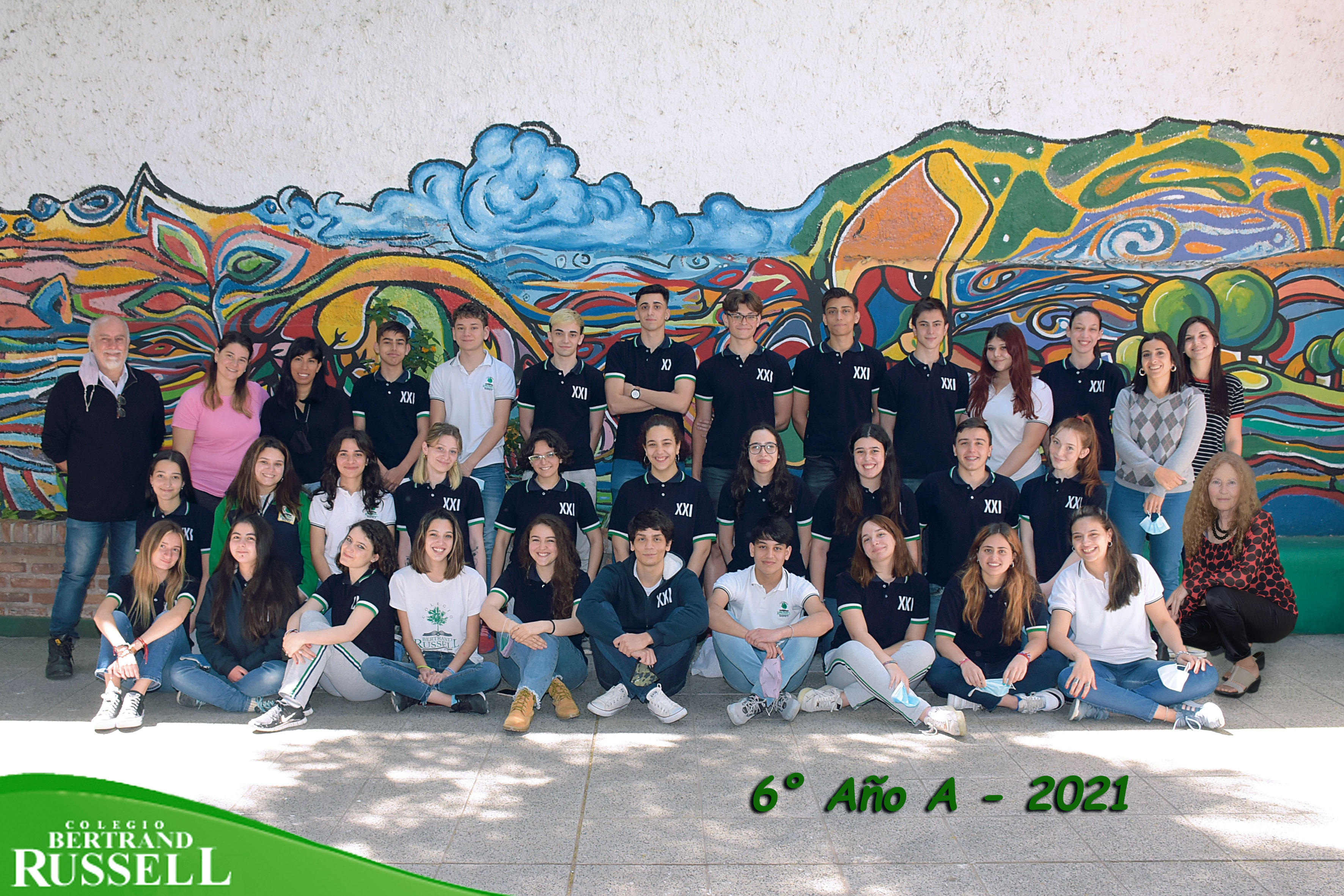 Foto de promoción 25ª PROMOCIÓN Secundaria 6ºA 2021