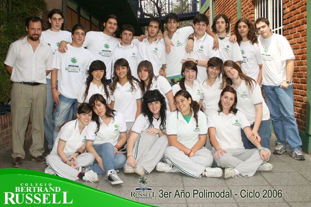 Foto de promoción 10ª PROMOCIÓN Polimodal 3ºA 2006
